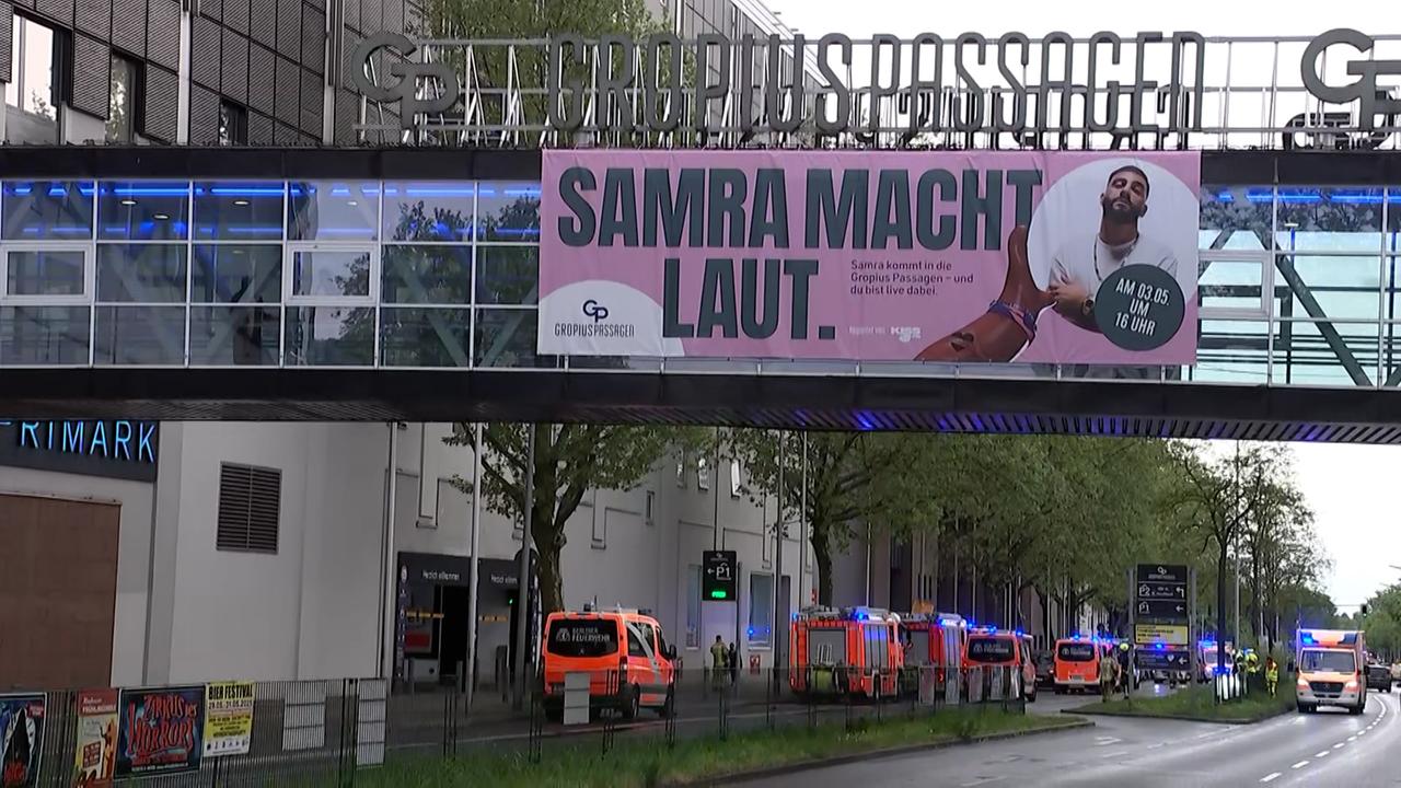 Berlin: Gropius-Passagen: 13 Verletzte bei Konzert von Rapper Samra in Neukölln