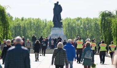 Berlin: 80 Jahre Kriegsende: 1.900 Polizisten bei Gedenkveranstaltungen in Berlin im Einsatz