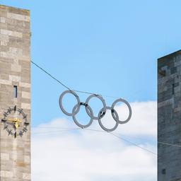 Die Olympischen Ringe am Berliner Olympiastadion (imago images/GEPA pictures)