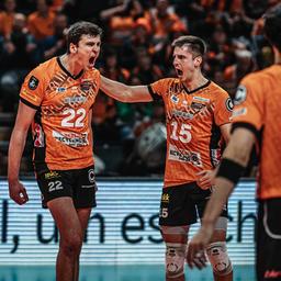 Jake Hanes (l.), BR Volleys