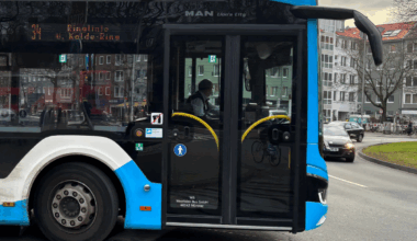 Demos in Münster: Busse fahren anders