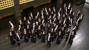 Der Rundfunkchor Berlin aus der Vogelperspektive fotografiert © Peter Adamik 