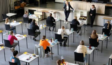 Lehrergewerkschaft streikt am Tag der Abschlussprüfungen