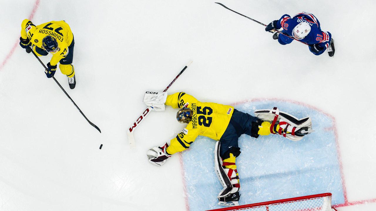 Eishockey-WM in Stockholm: Schweden erwischt schwarzen Tag gegen die USA