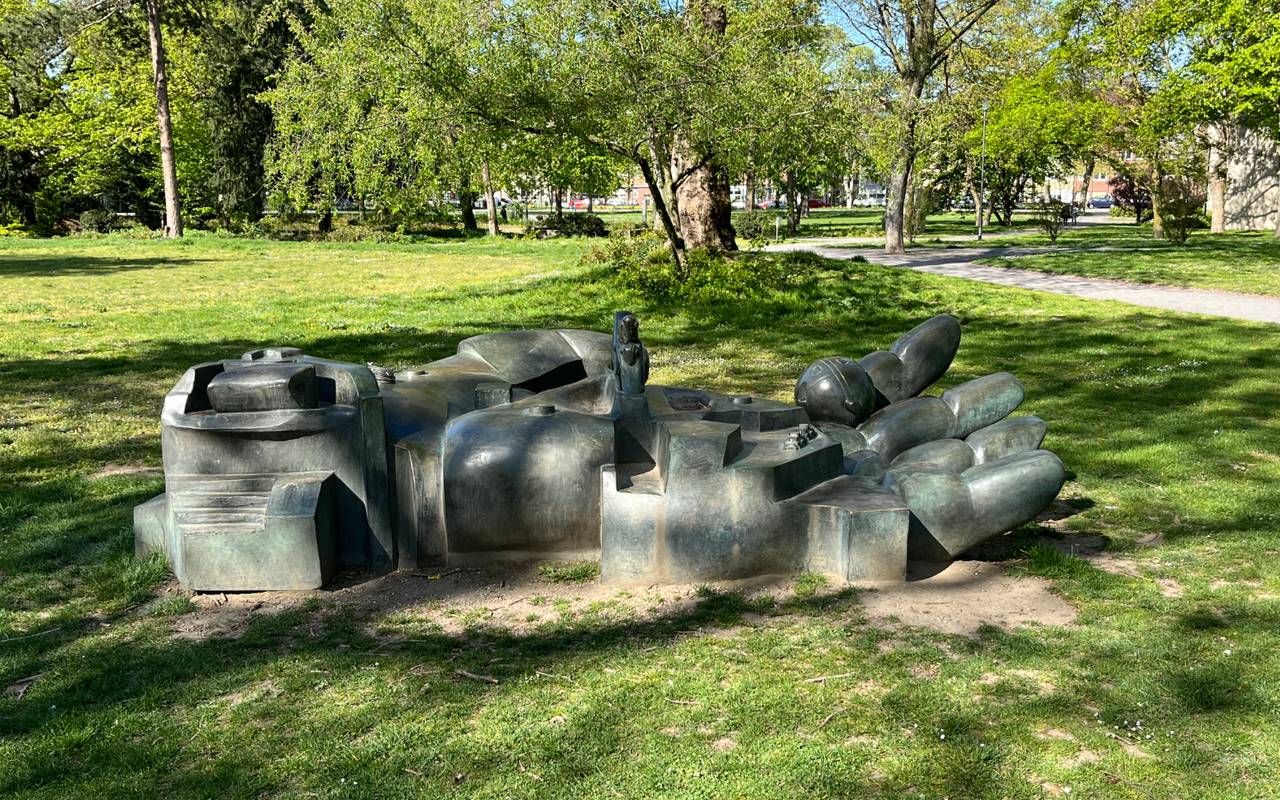 Skulptur "Egypt" im Duisburger Kantpark gestohlen