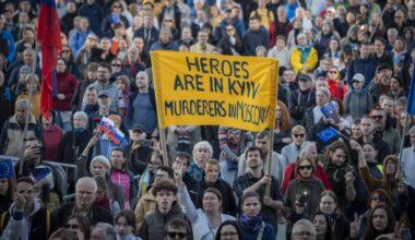 Protest gegen Moskau-Reise von slowakischem Regierungschef Fico