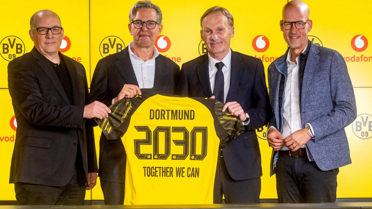 Borussia Dortmund: Vodafone als neuer Hauptsponsor