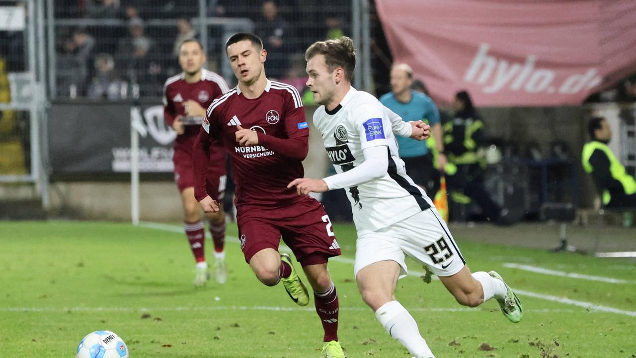 2. Auswärtsspiel in Folge: SV Elversberg vor "50-50-Spiel" gegen 1. FC Nürnberg