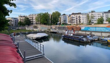 Wasseroase im Herzen von Leipzig: Der Stadthafen wächst