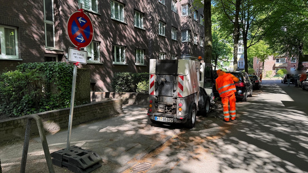Pilotprojekt in Hamburg-Horn: Halteverbot für bessere Straßenreinigung | NDR.de - Nachrichten