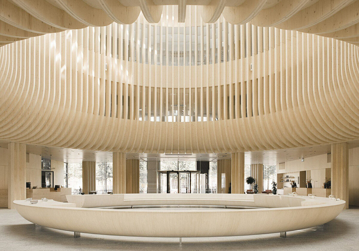 Büro und Hotel von Anttinen Oiva Architects / Holz-Headquarter in Helsinki - Architektur und Architekten - News / Meldungen / Nachrichten