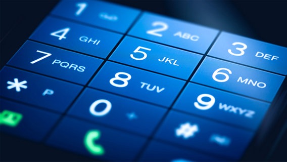 Smartphone Telefon-Tastatur. © iStockphoto Foto: Krystian Nawrockii