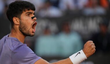Tennis in Rom: Alcaraz bezwingt Sinner in zwei Sätzen