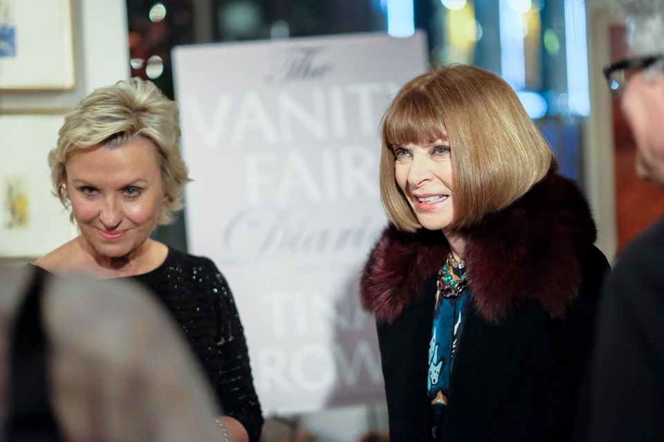 Tina Brown (links) und Anna Wintour zählen zu den mächtigsten Frauen der Medienwelt.