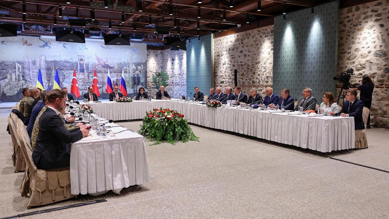 Ukraine und Russland beenden Gespräche in Istanbul