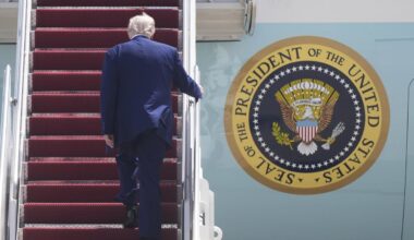 USA schränken Zugang von Nachrichtenagenturen zur Air Force One ein