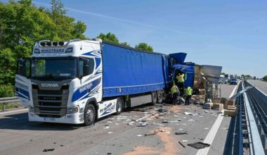 Döbeln: A14 nach Unfall Richtung Leipzig gesperrt