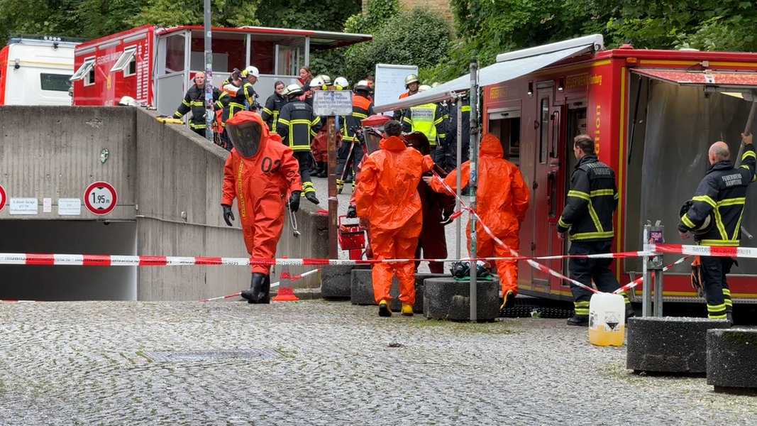 Ammoniak ausgetreten: Gefahrgut-Einsatz an der Uni Hamburg | NDR.de - Nachrichten