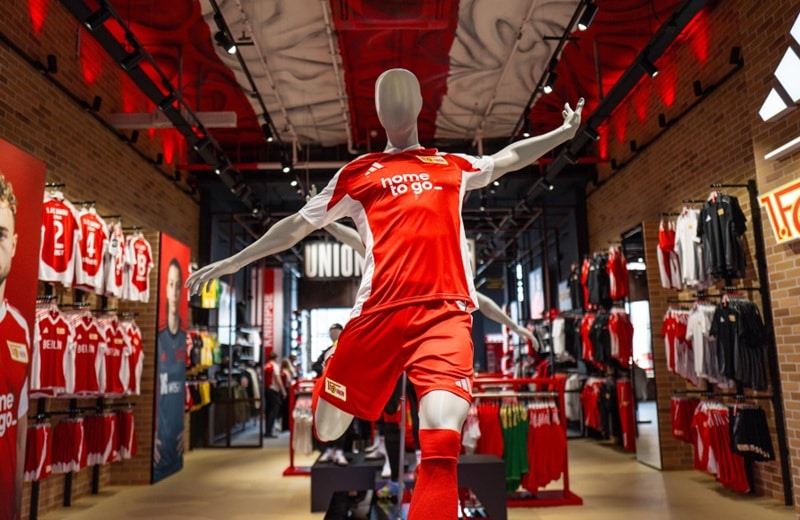 Neues Union-Zeughaus - 1. FC Union Berlin: umdasch setzt Store im ALEXA in Szene » Leadersnet