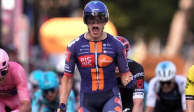 Giro d'Italia, 4. Etappe: Van Uden gelingt Überraschungssieg in Lecce