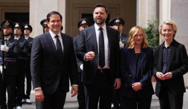 Vance spricht mit von der Leyen und Selenskyj