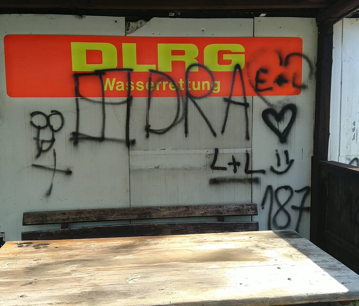 Wieder Vandalismus bei der DLRG Duisburg-Rheinhausen