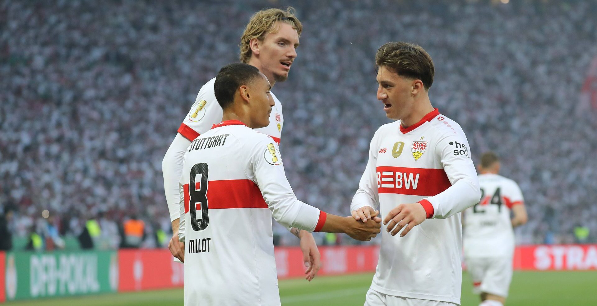 VfB Stuttgart: Enzo Millot, Nick Woltemade, Angelo Stiller