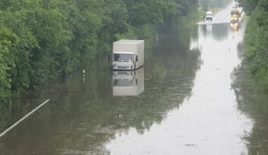 Karte zu Gefahr bei Starkregen von der Stadt