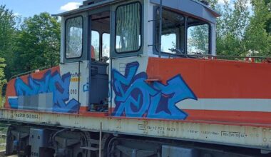 Museumsstück am Bahnhof Loh in Wuppertal fiel Randalierern zum Opfer