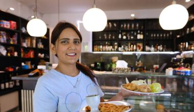 Indista Café bietet veganes indisches Essen