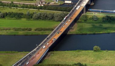 Vorzeitiger Neubau der Berliner Brücke an der A59 angeordnet