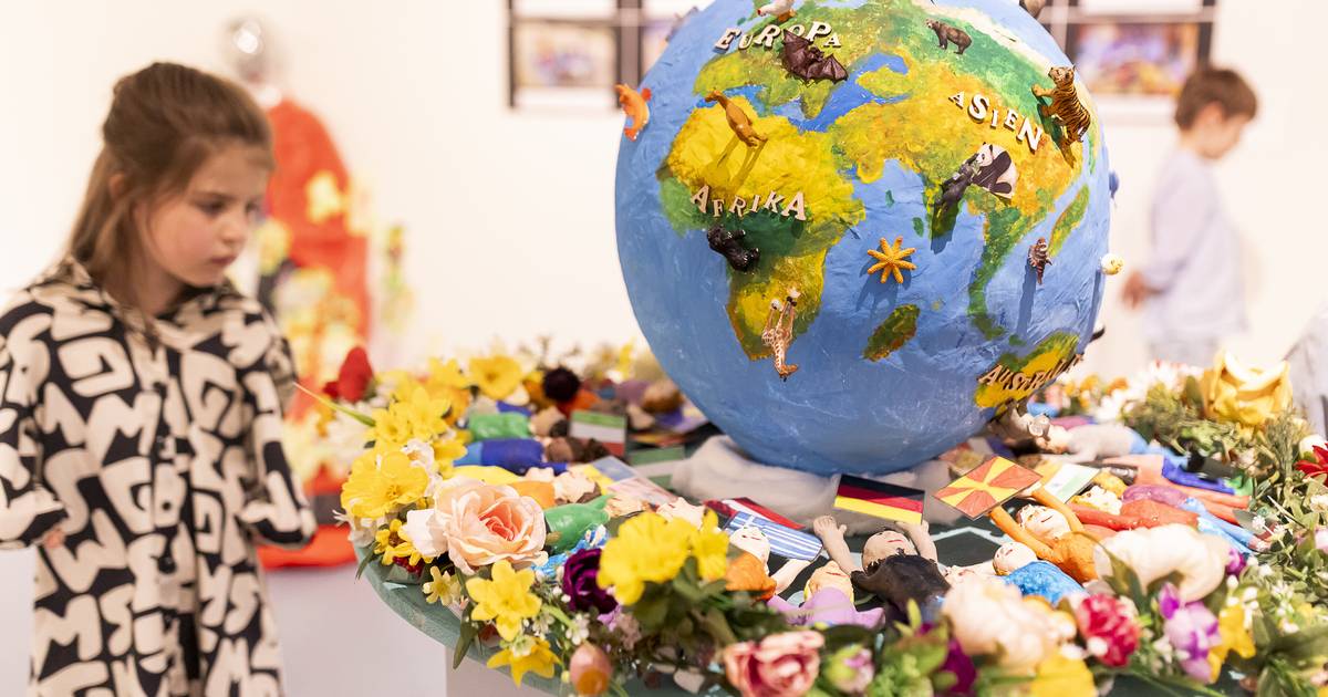 Ausstellung "Die Kleine" in Düsseldorf zeigt Kunst von Kindern