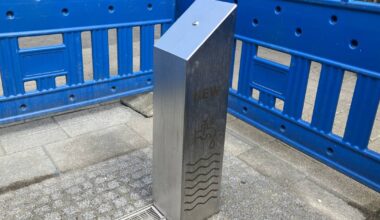 Erster Trinkwasserbrunnen in Viersen aufgestellt
