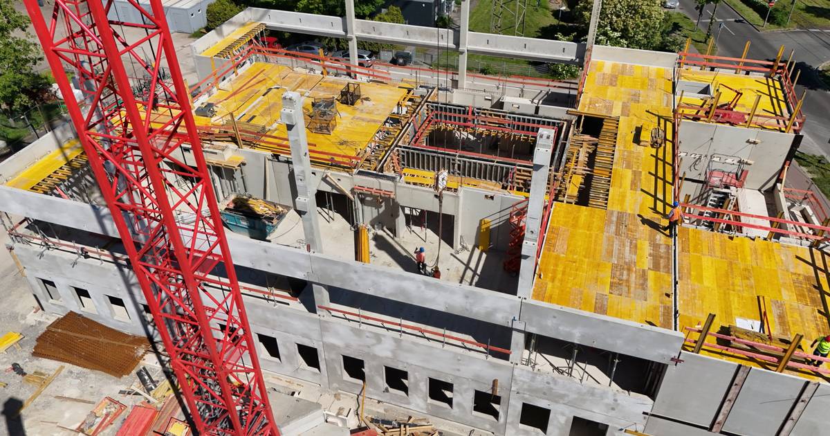 Baustart an der Joseph-Beuys-Gesamtschule in Düsseldorf