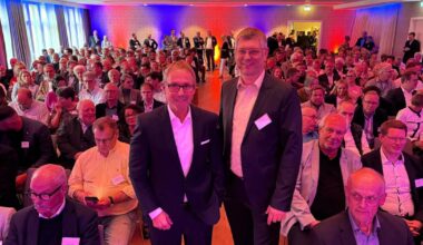 Wie Guido Lohmann beim Unternehmertreff der Volksband die Lage bewertet