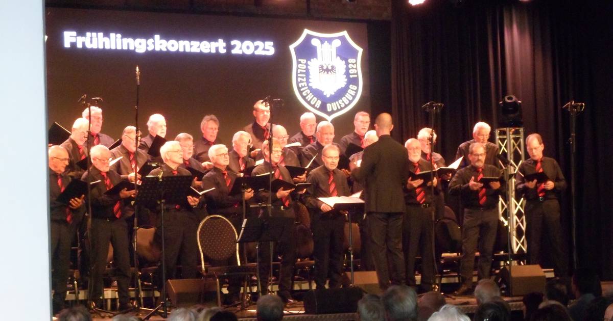 Polizeichor Duisburg gibt nach 97 Jahren letztes Konzert