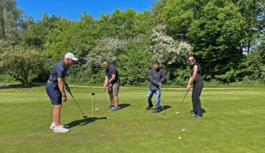 Erste Erfahrungen auf dem Golfplatz sammeln