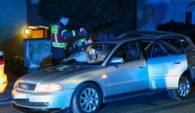 Betrunkener Fahrer beschädigt fünf parkende Autos in Wuppertal
