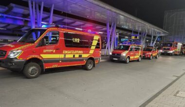 Rauch im ICE: Feuerwehreinsatz am Wuppertaler Hauptbahnhof