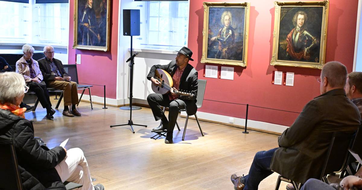 Alaa Zouiten auf Schloss Rheydt