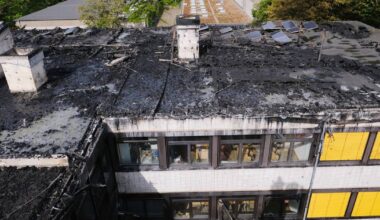 Nachlöscharbeiten dauern am Mittwoch an