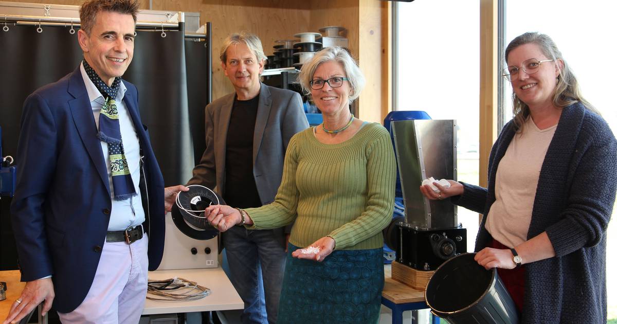 Aus Milchtüten-Deckeln wird Rohstoff für 3D-Druck