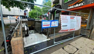 U-Bahnhof Nordstraße wegen Gesundheitsgefahr gesperrt