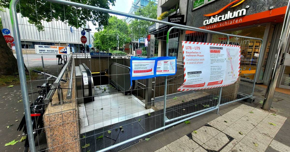 U-Bahnhof Nordstraße wegen Gesundheitsgefahr gesperrt