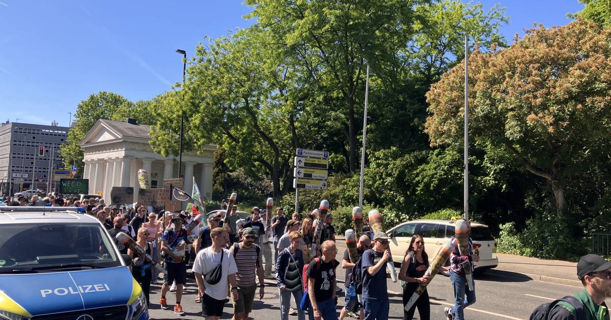 Düsseldorf Global Marijuana March: Aktivisten für „vollumfängliche Legalisierung“