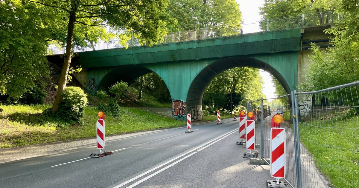 Bauarbeiten an Brücke Bettrather Straße mit Sperrung