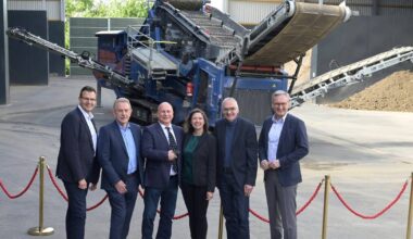 Neue Bodenrecyclinganlage in Wuppertal gilt als Meilenstein
