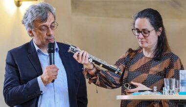 Das Blasinstrument beim „Ohrenöffner“ in Wuppertal