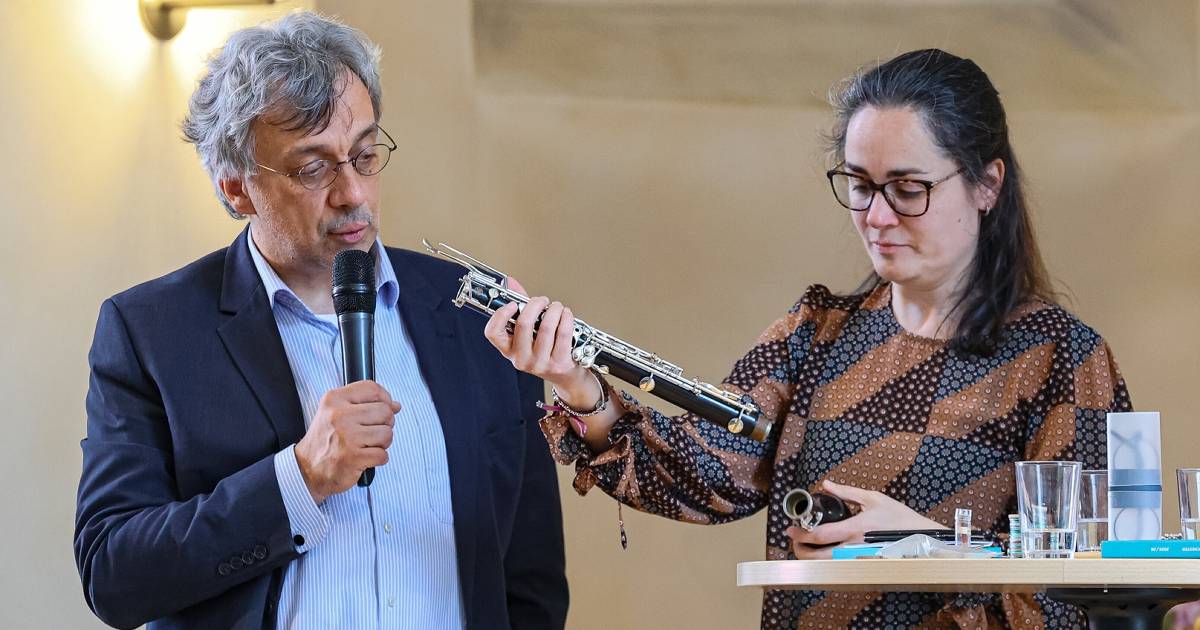 Das Blasinstrument beim „Ohrenöffner“ in Wuppertal