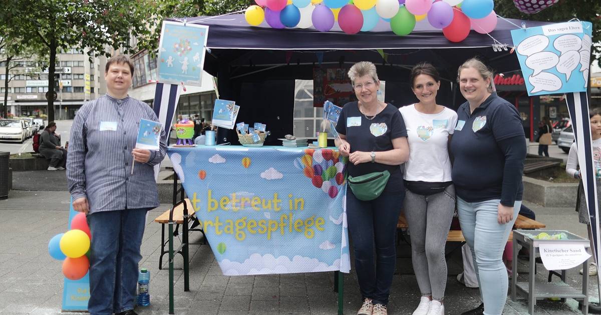 Die Kindertagespflege gibt es "gleich um die Ecke"